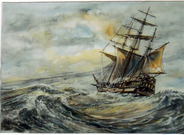 tall ship 3-master